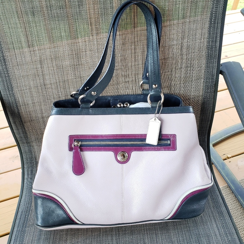 COACH Lavender Leather Purse